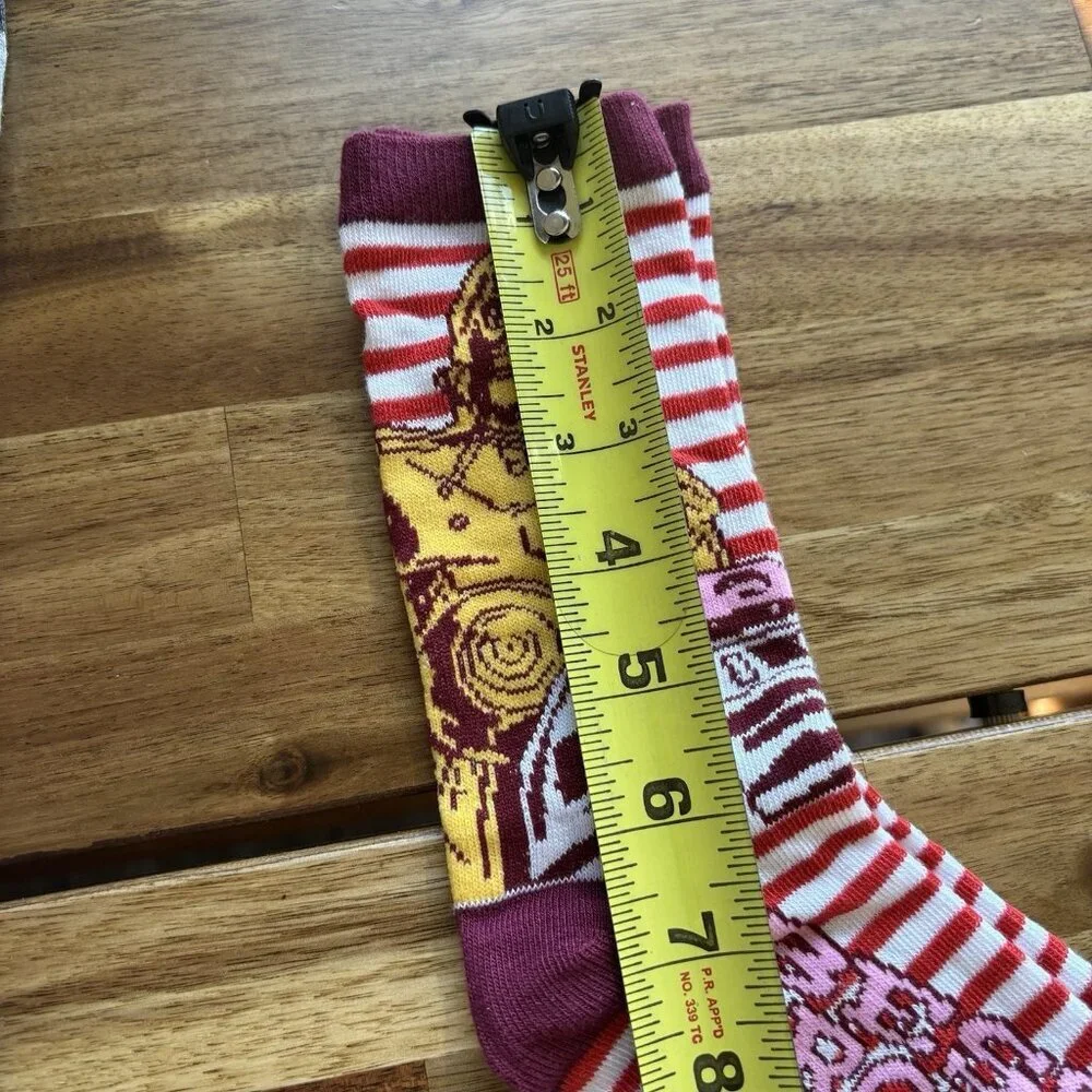 Disney Star Wars 3 Pairs Of Socks Women’s Size 4-8 BB 8 /C3PO / R2D2 DAMAGED BOX